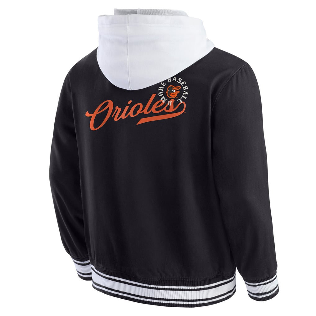  Baltimore Orioles Darius Rucker Collection by Fanatics Full-Snap Hooded Jacket - Black